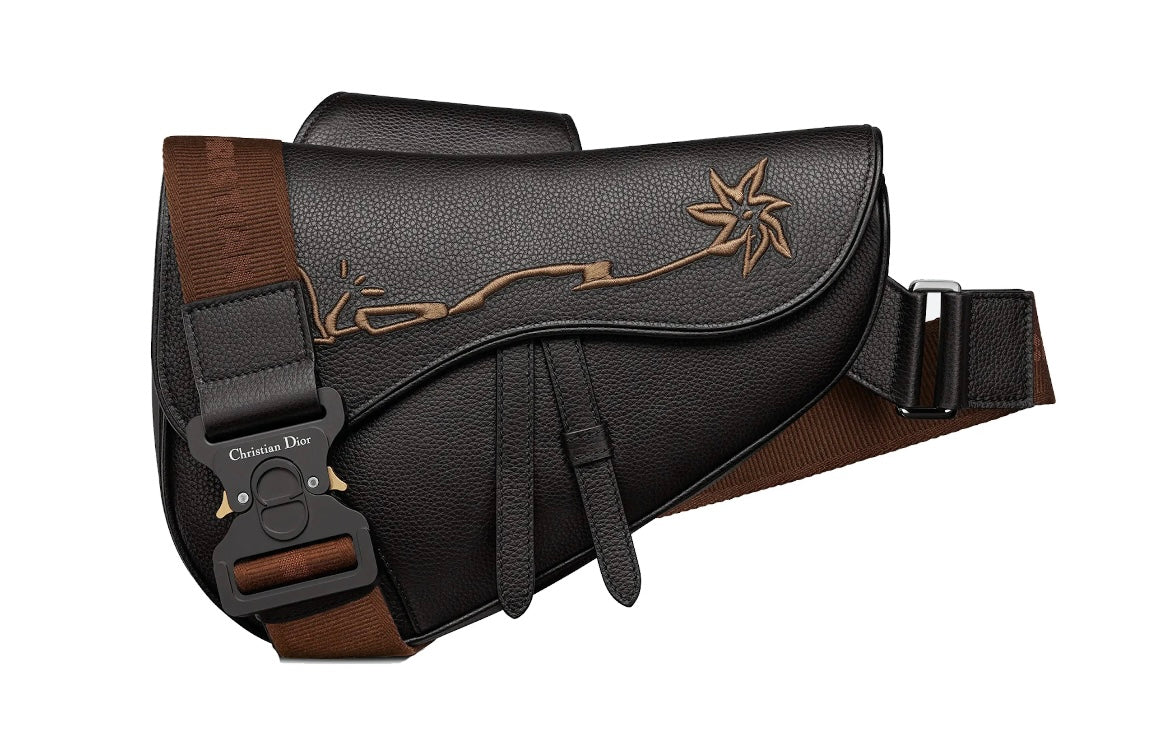 Dior x CACTUS JACK Saddle Bag
Black
