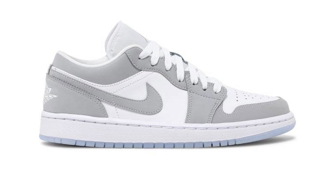 Wmns Air Jordan 1 Low 'White Wolf Grey'