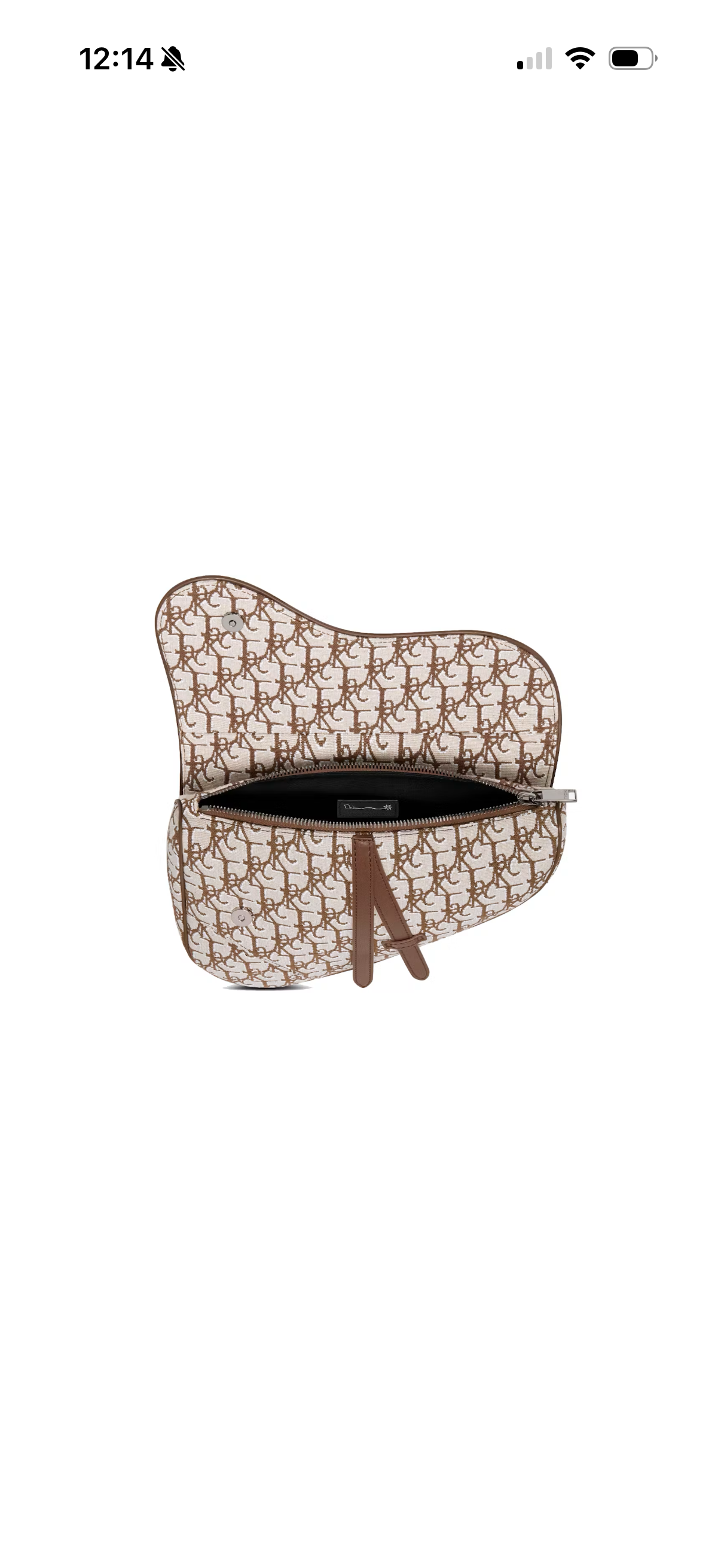 Dior x CACTUS JACK Oblique Jacquard
Saddle