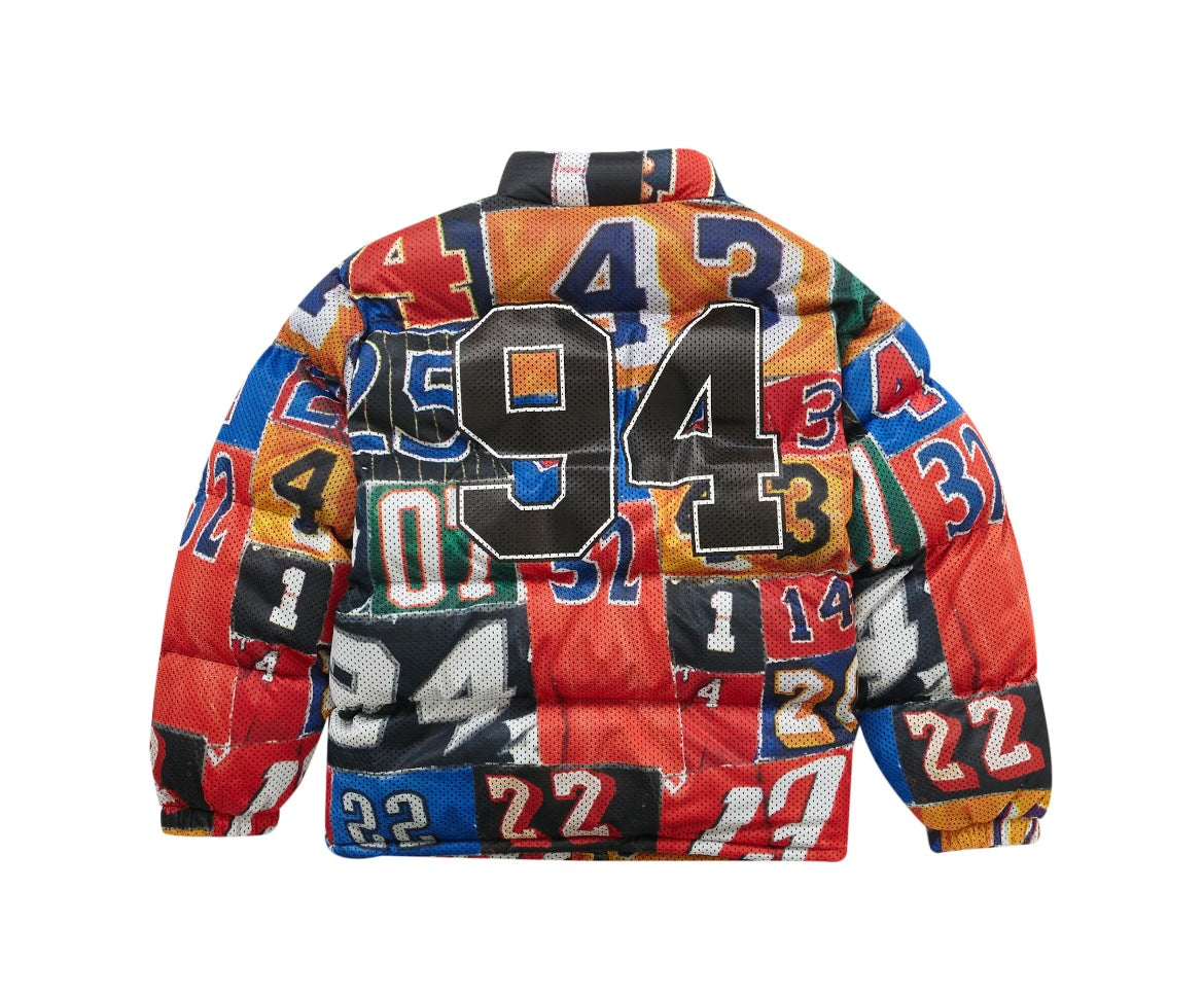 Supreme Mesh Jersey Puffer Jacket