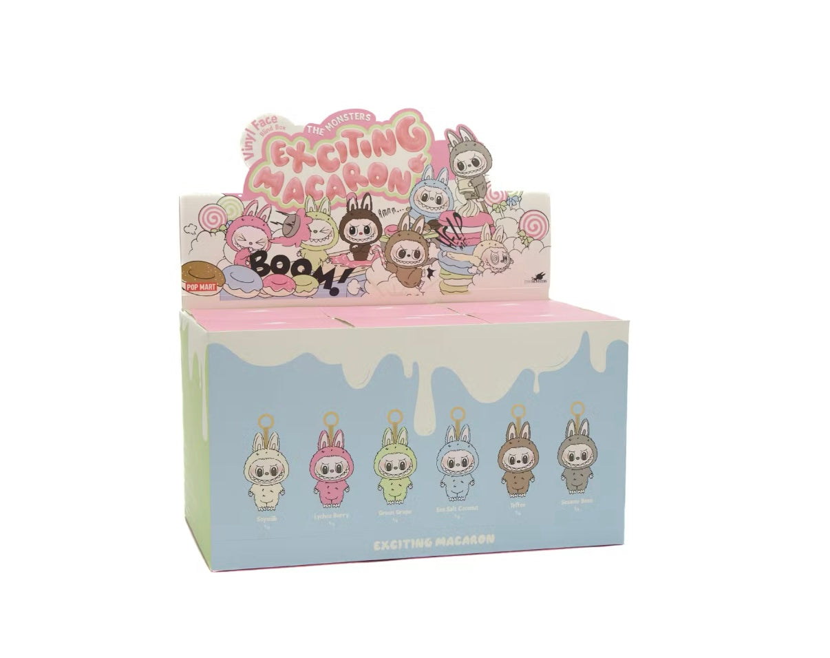 Pop Mart Labubu The Monsters
Exciting Macaron Vinyl Face Sealed
Case (6 Blind Boxes)