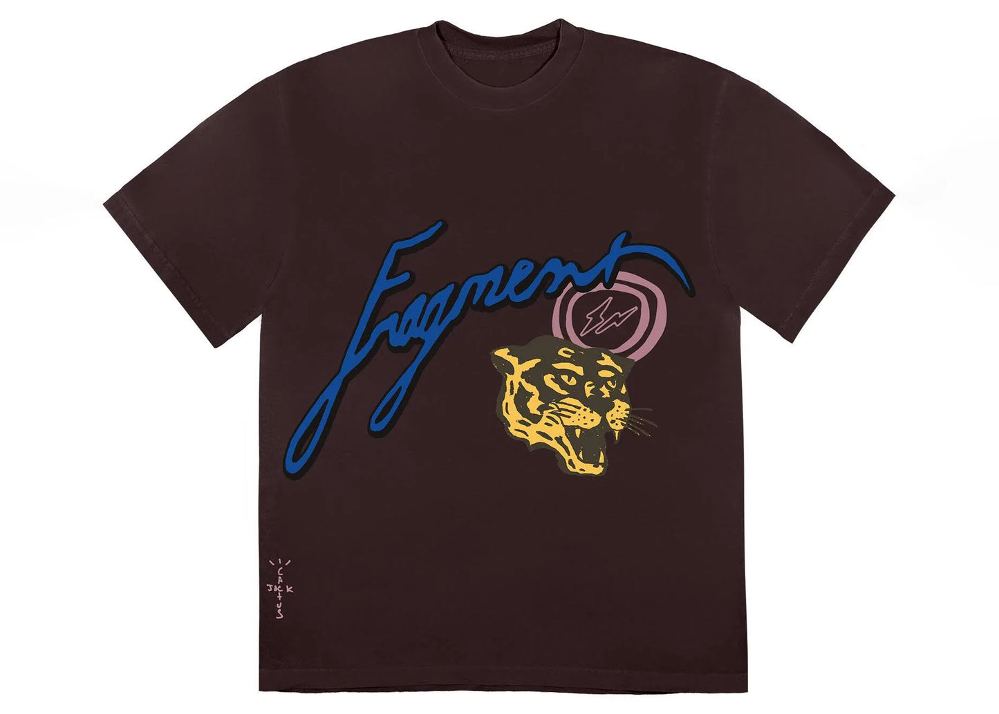 Travis Scott Fragment Tee Brown