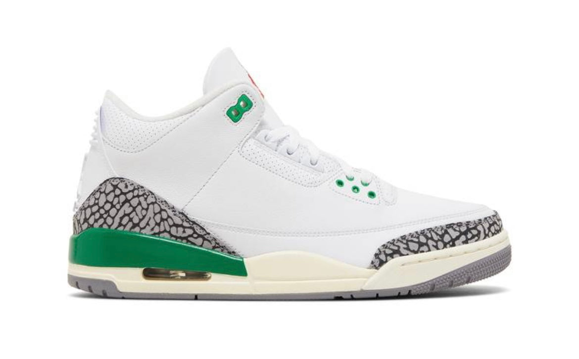 Wmns Air Jordan 3 Retro 'Lucky
Green'