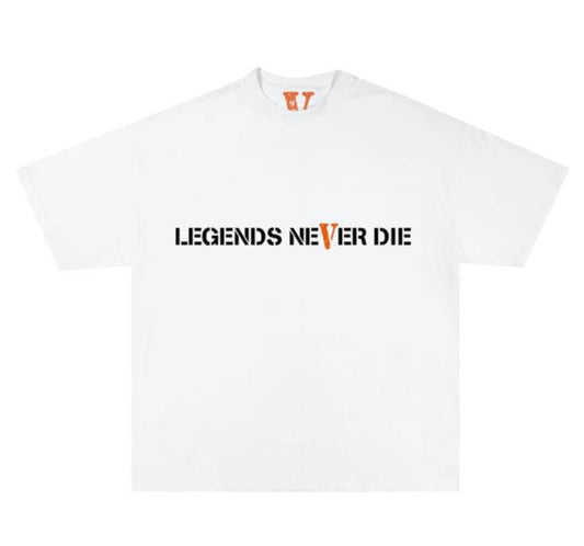 Vlone × Juice WRLD Legends
Never Die 999 T-Shirt 'White'