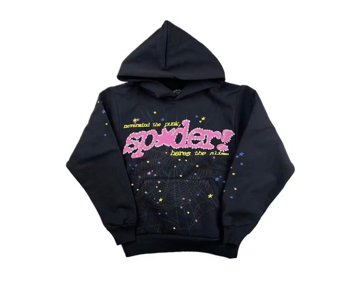 Sp5der P*NK V2 Hoodie