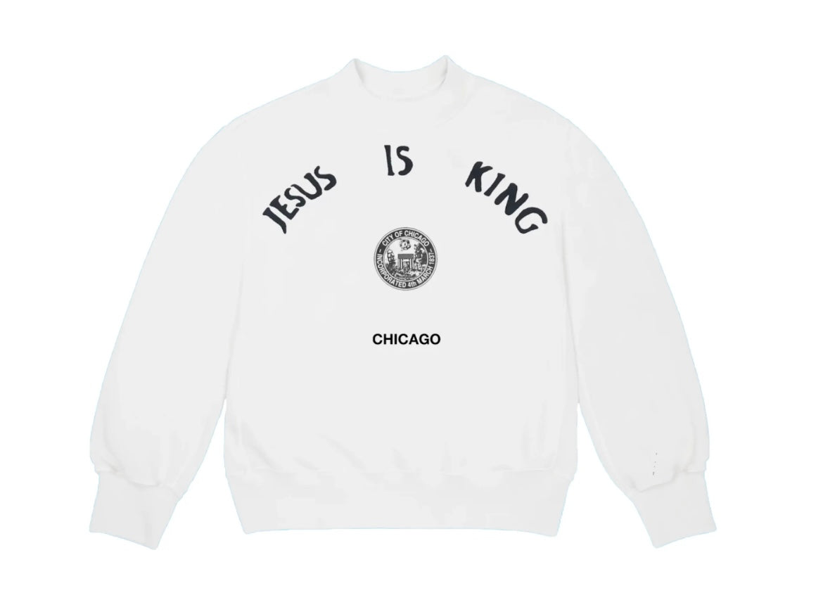 Kanye West Jesus Is King Chicago
Seal Crewneck