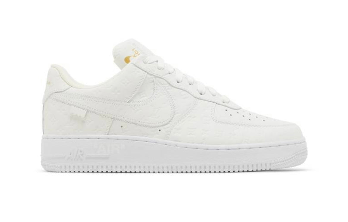 White Louis Vuitton Airforce