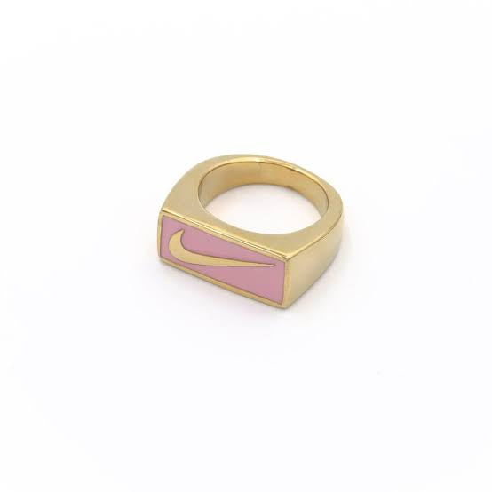 Pink Nike ring