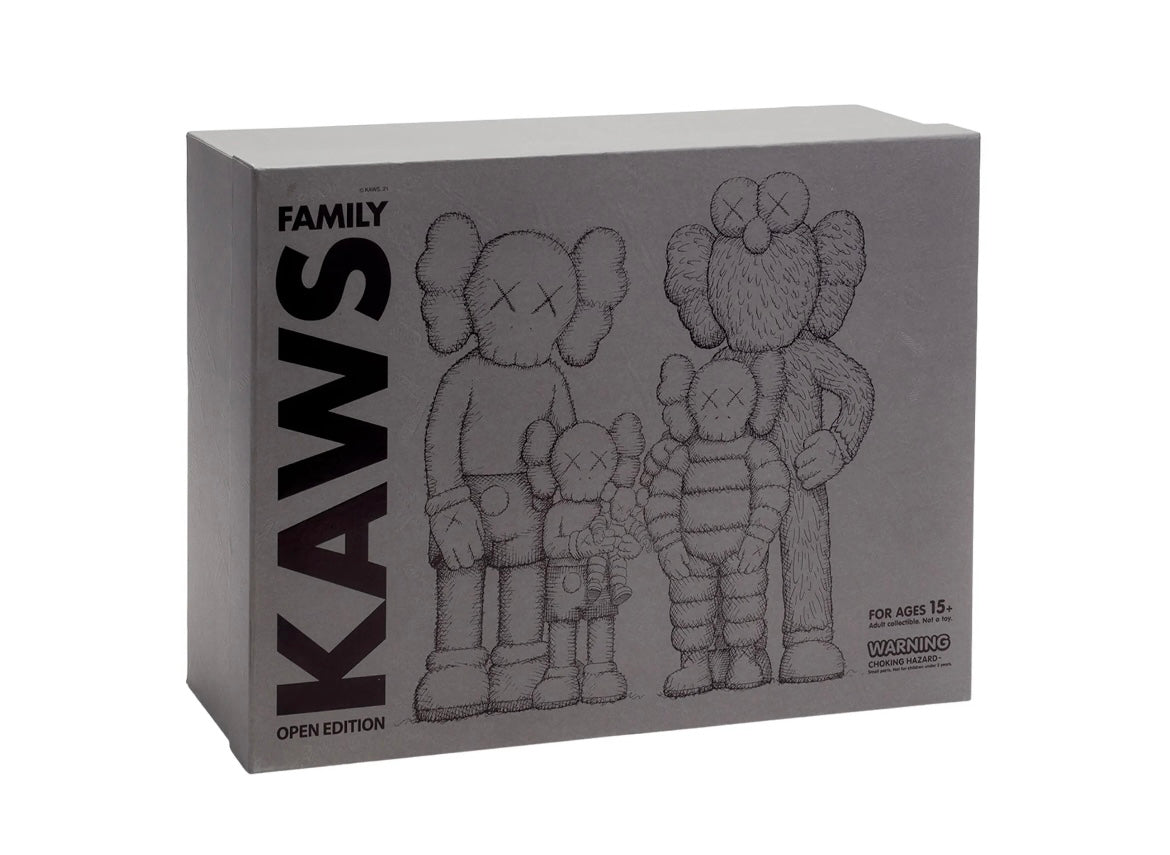 KAWS Family Vinyl Figures
Brown/Blue/White