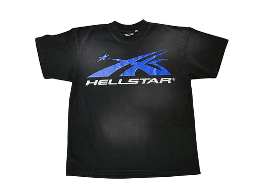 Hellstar Gel Sport Logo (Black/Blue) T-shirt