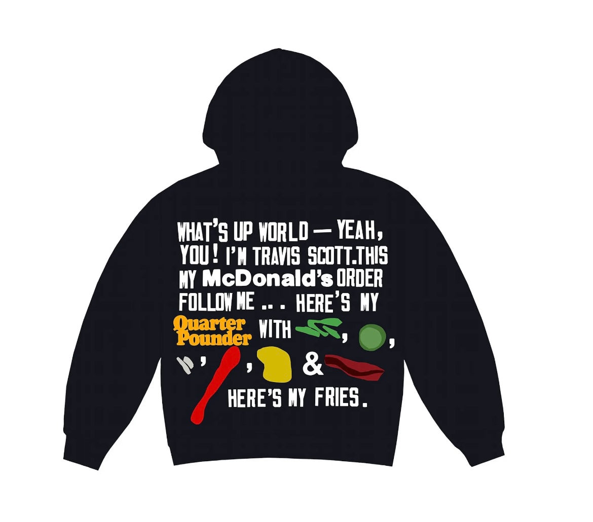 Travis Scott × CPFM 4 CJ
Script Hoodie