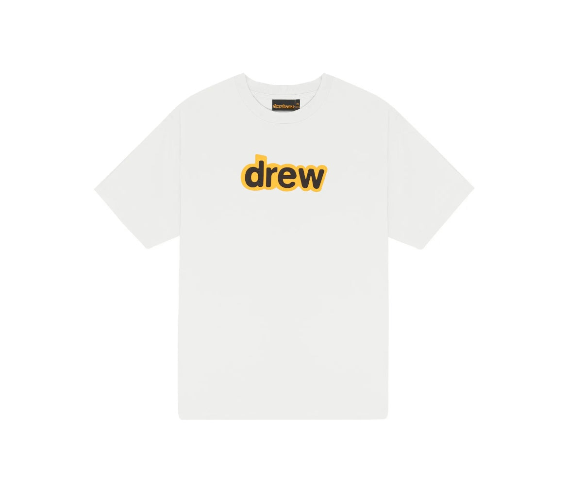 White Drew Tee