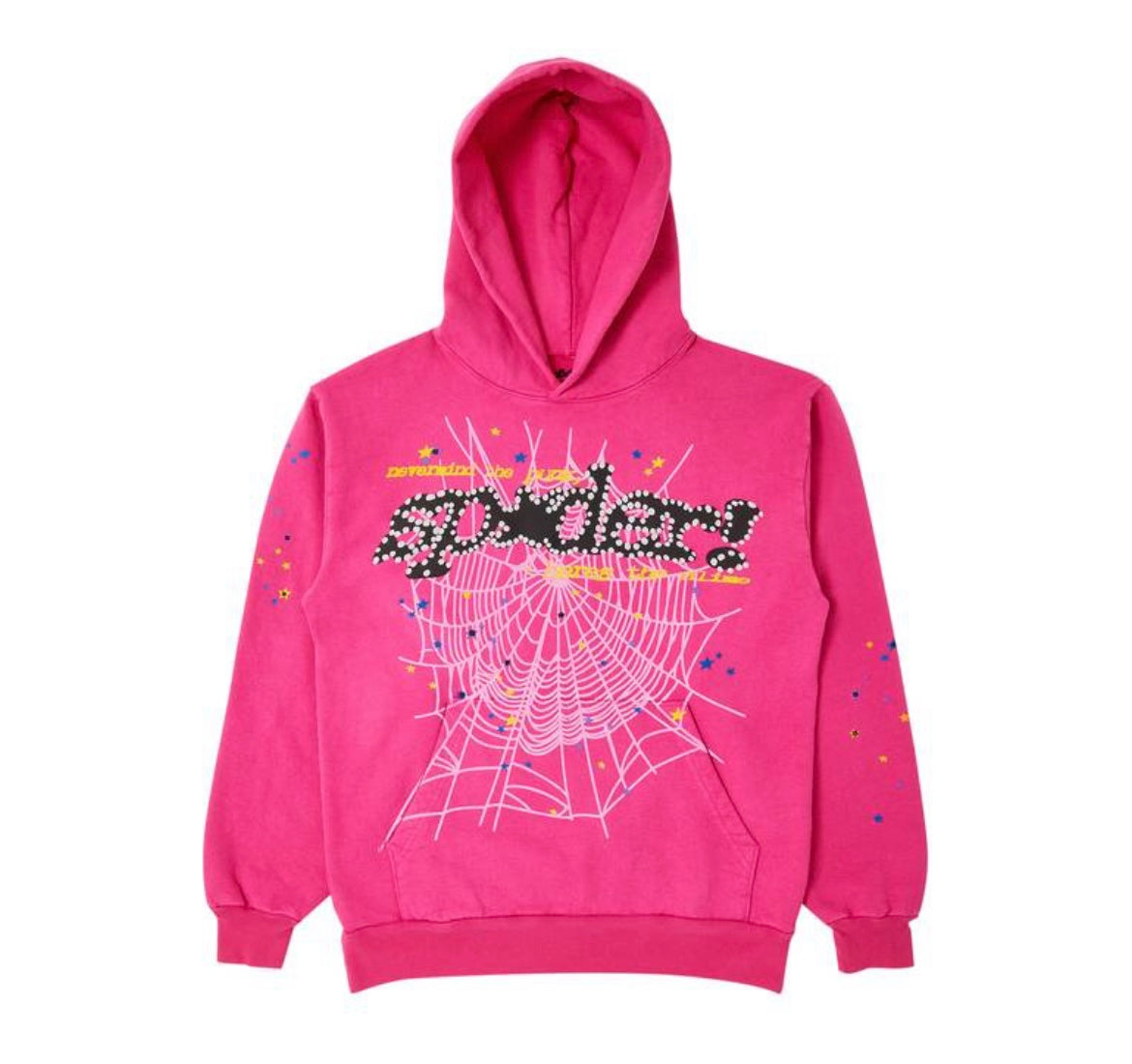 Sp5der P*nk V2 Hoodie 'Pink'