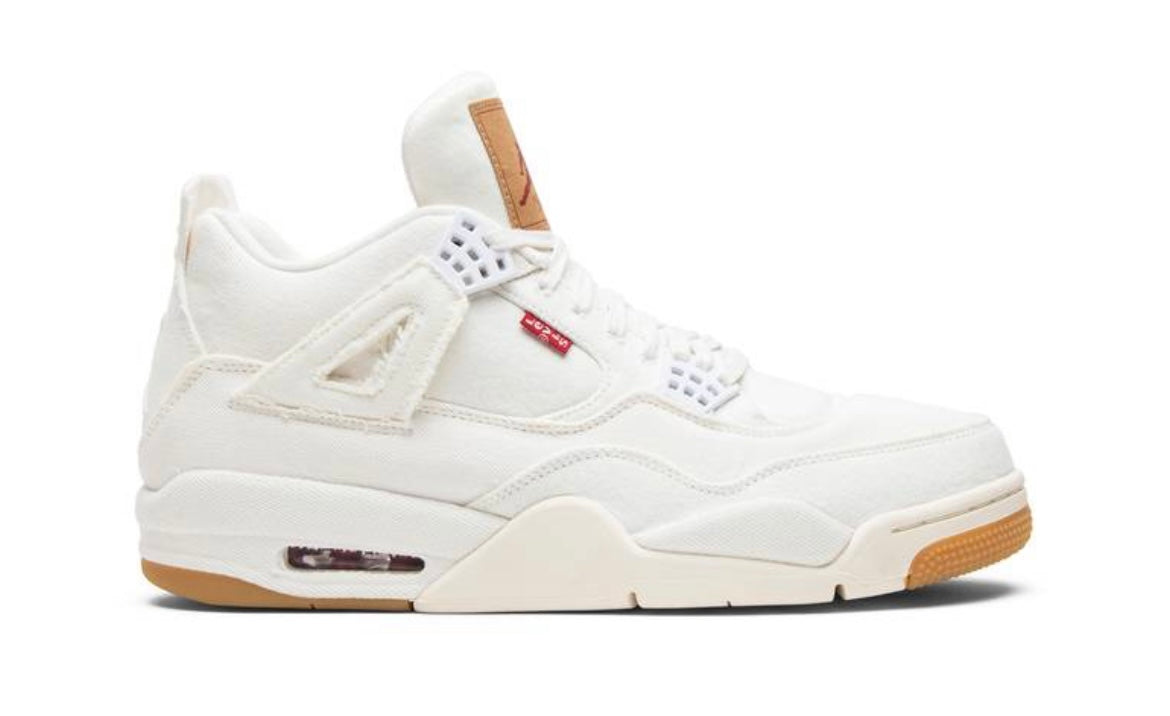 Levi's × Air Jordan 4 Retro 'White
Denim'