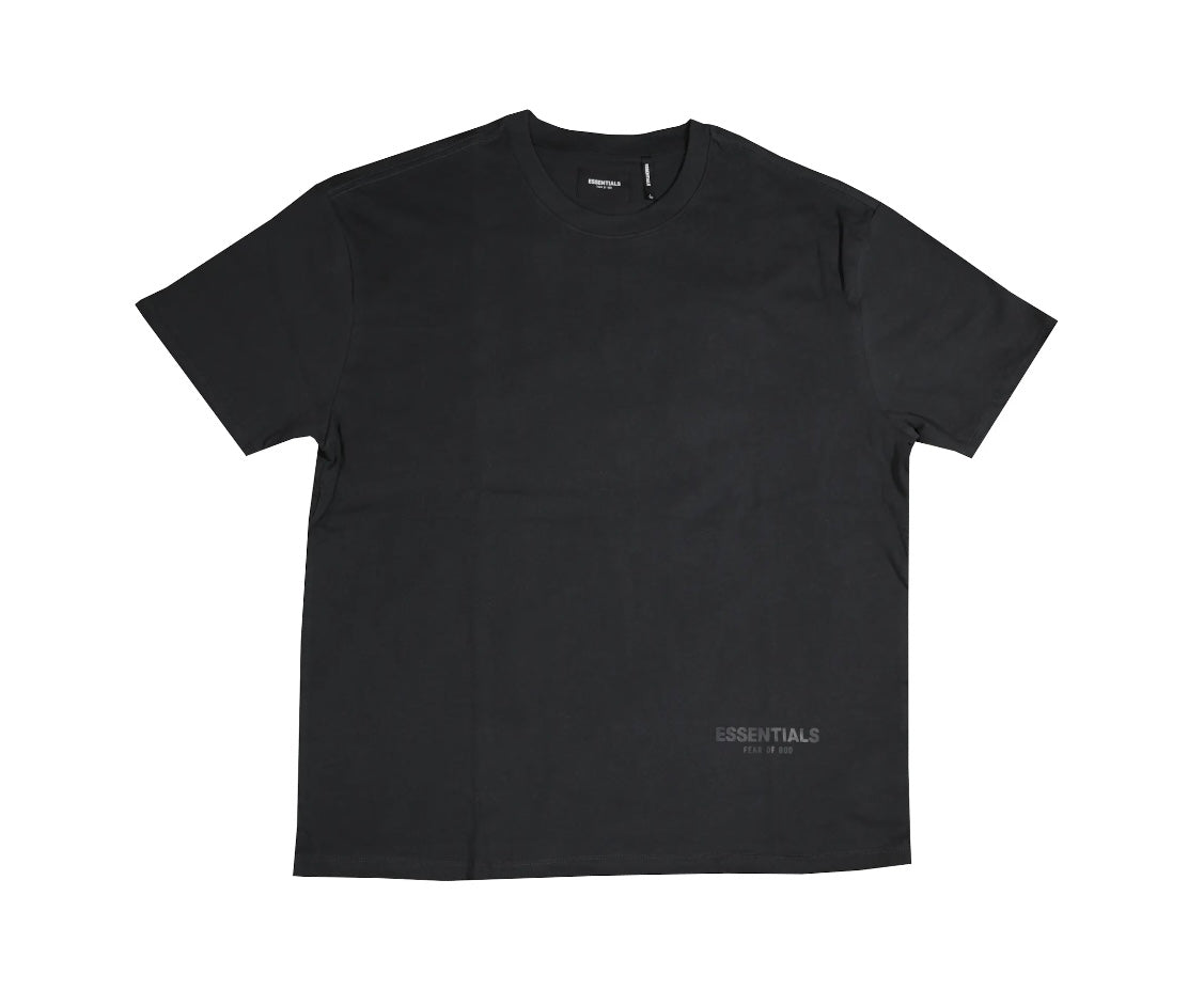 Essentials Black 3M Logo Tee