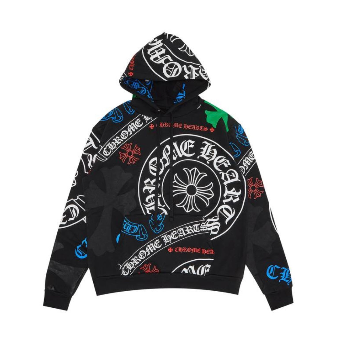 Chrome Hearts Stencil Hoodie
'Black/Multicolor'