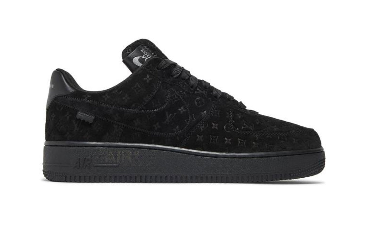 Triple Black Louis Vuitton Airforce