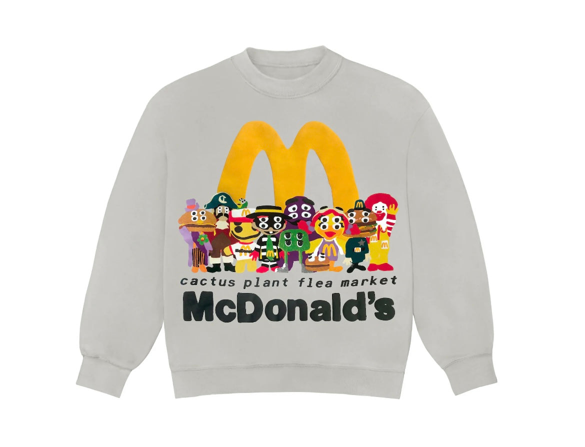 Cactus Plant Flea Market x
McDonald's Cactus Buddy! And Friends Crewneck