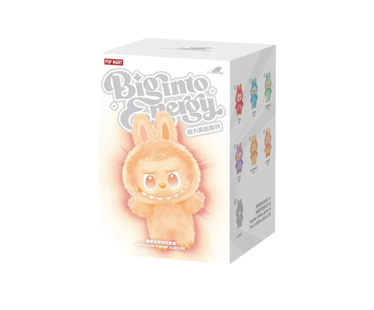 POP MART Labubu The Monsters Big Into Energy Series Vinyl Plush Pendant Sealed Case (Single Blind Box)