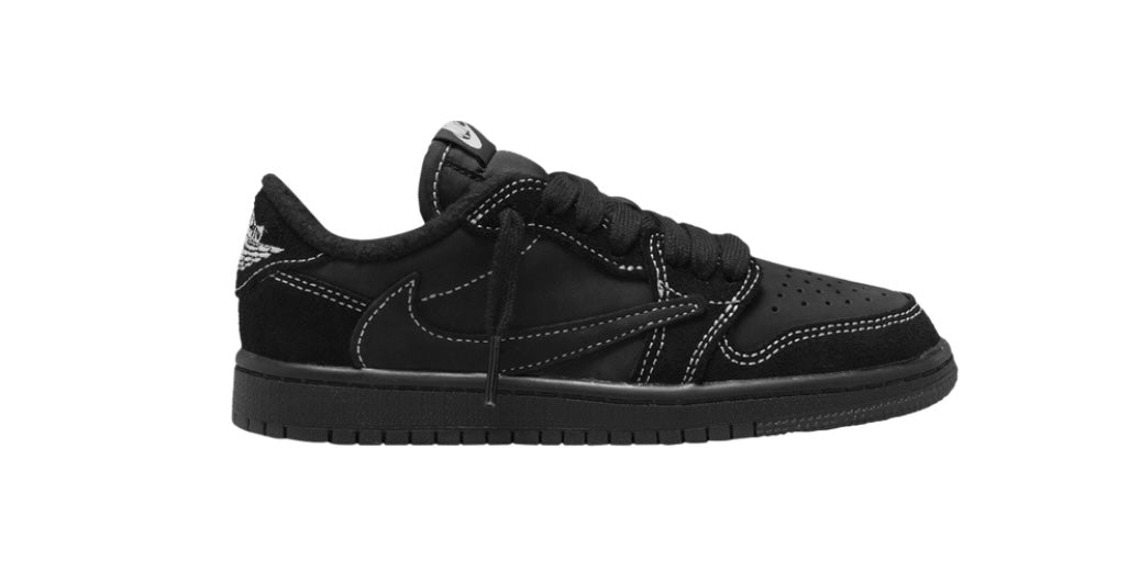 Travis Scott x Air Jordan 1 Retro Low OG SP PS 'Black Phantom'