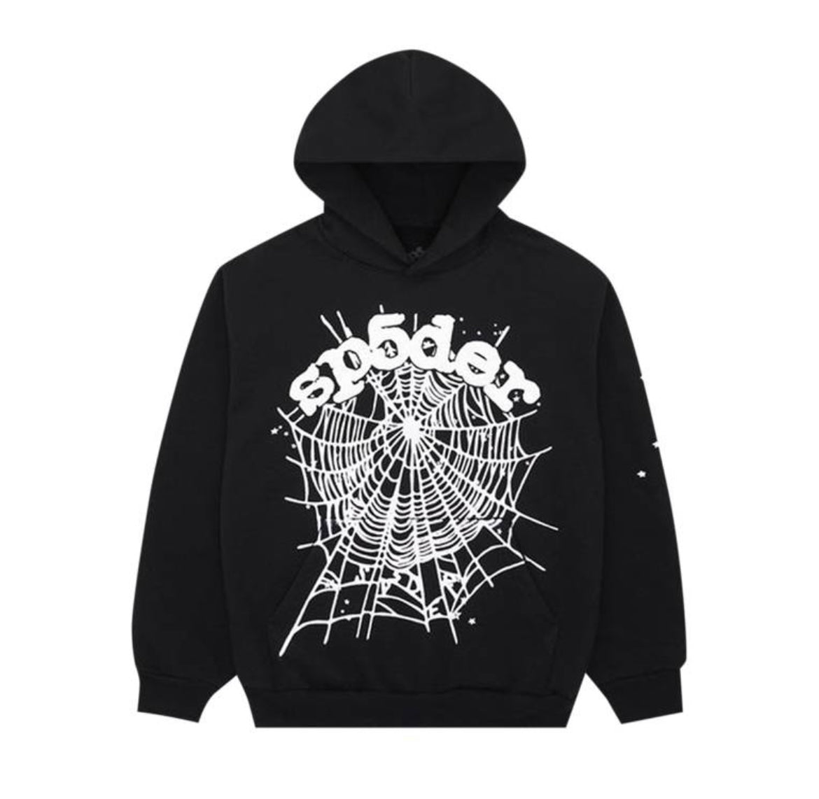 Sp5der OG Web Hoodie 'Black'