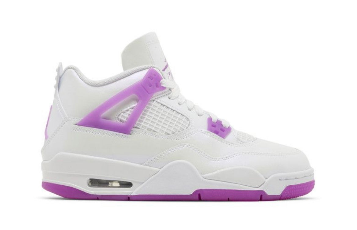 •Air Jordan 4 Retro GS 'Hyper Violet'