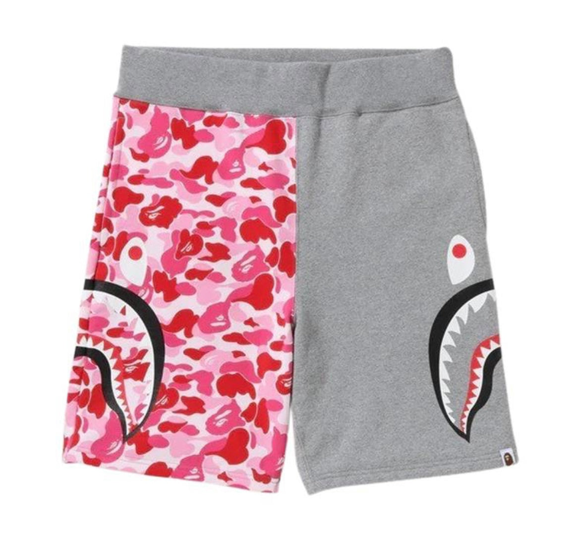 BAPE ABC Camo Side Shark
Sweat Shorts 'Pink'