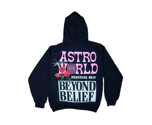 Travis Scott Astroworld Festival Run
Beyond Belief Hoodie