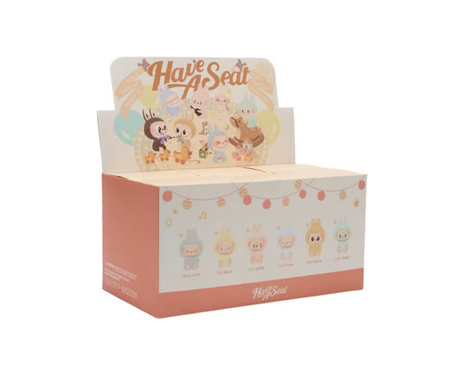 Pop Mart Labubu The Monsters Have a Seat Vinyl Plush Sealed Case (6 Blind
Boxes)