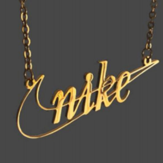 Nike Tick/Swoosh Necklace