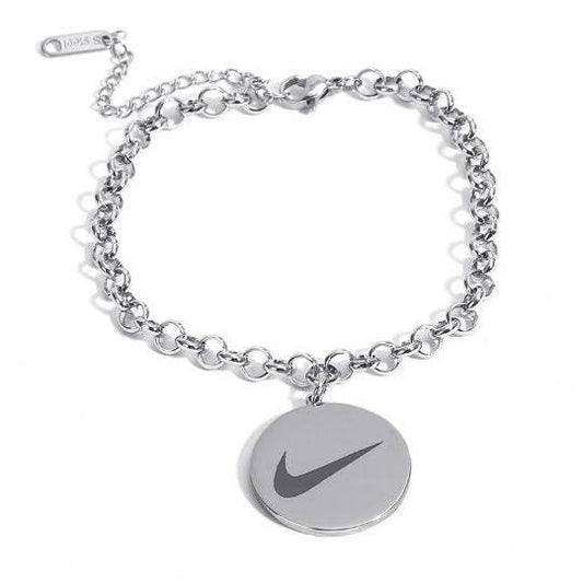 Silver Nike Bracelet